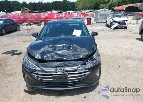 2019 Hyundai Elantra Sel из США, поврежденный, VIN 5NPD84LF2KH407471